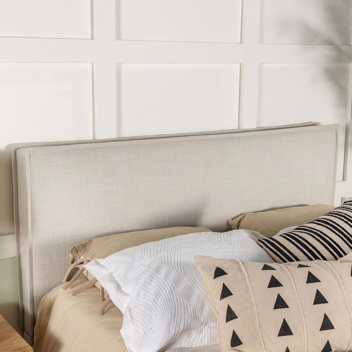 Sand Headboard with Flange Details image 1