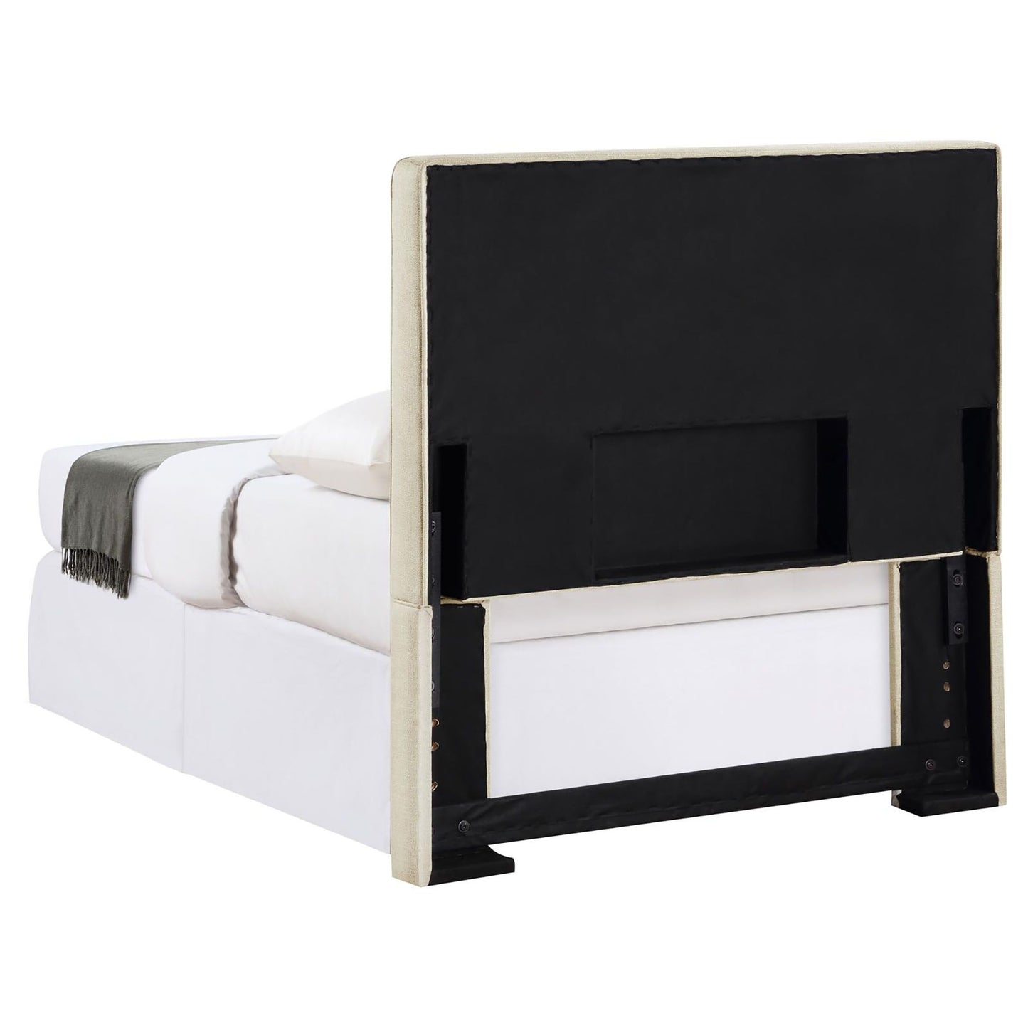 Sand Headboard with Self-Welt Details image 6