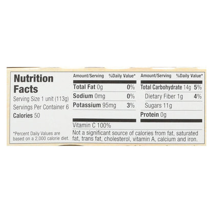 Santa Cruz Organic Apple Sauce - Case Of 12 - 4 Oz. image 3