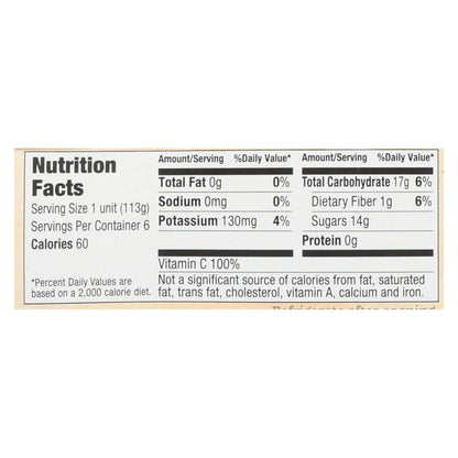 Santa Cruz Organic Apple Sauce - Cinnamon - Case Of 12 - 4 Oz. image 3