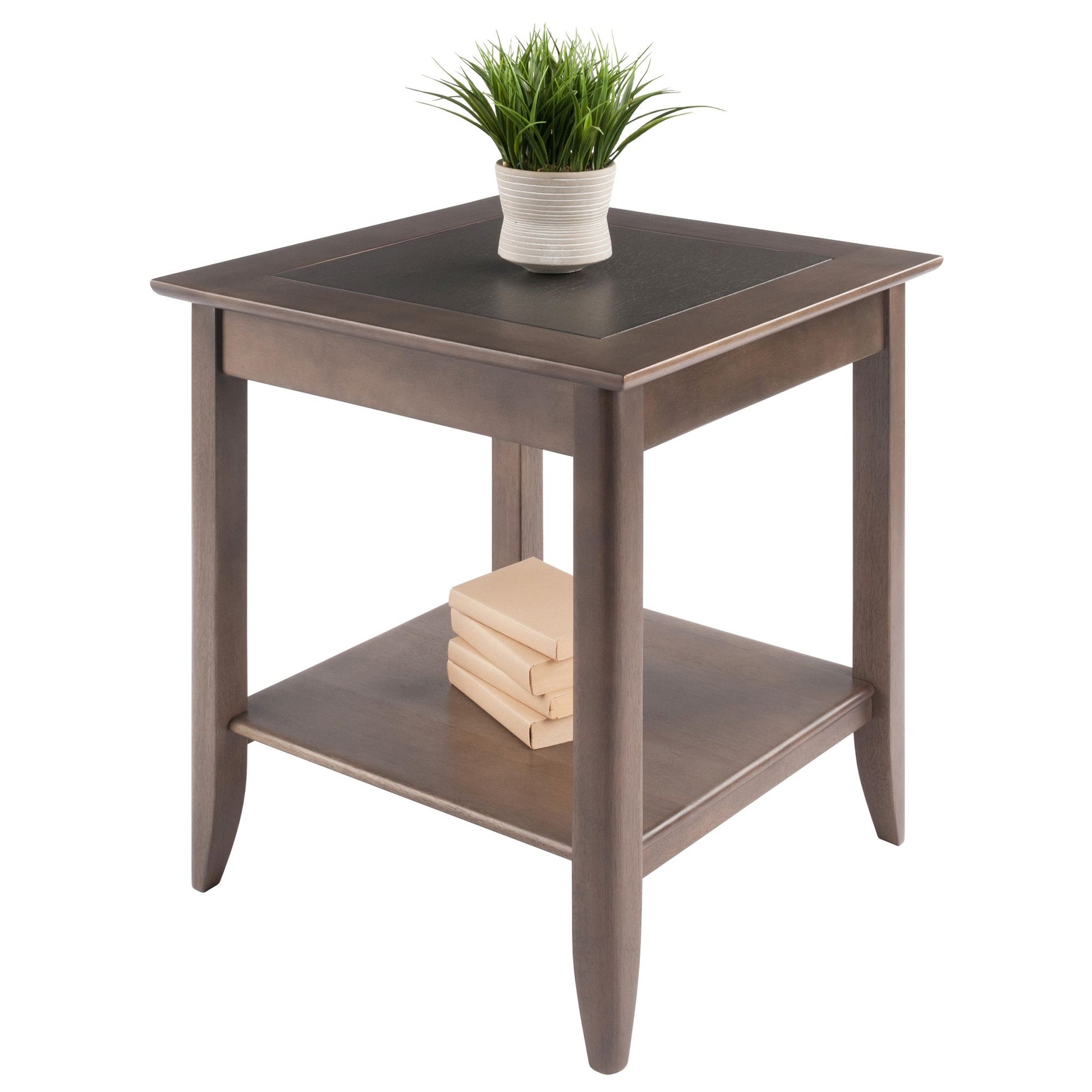 Santino Accent Table; Oyster Gray image 3