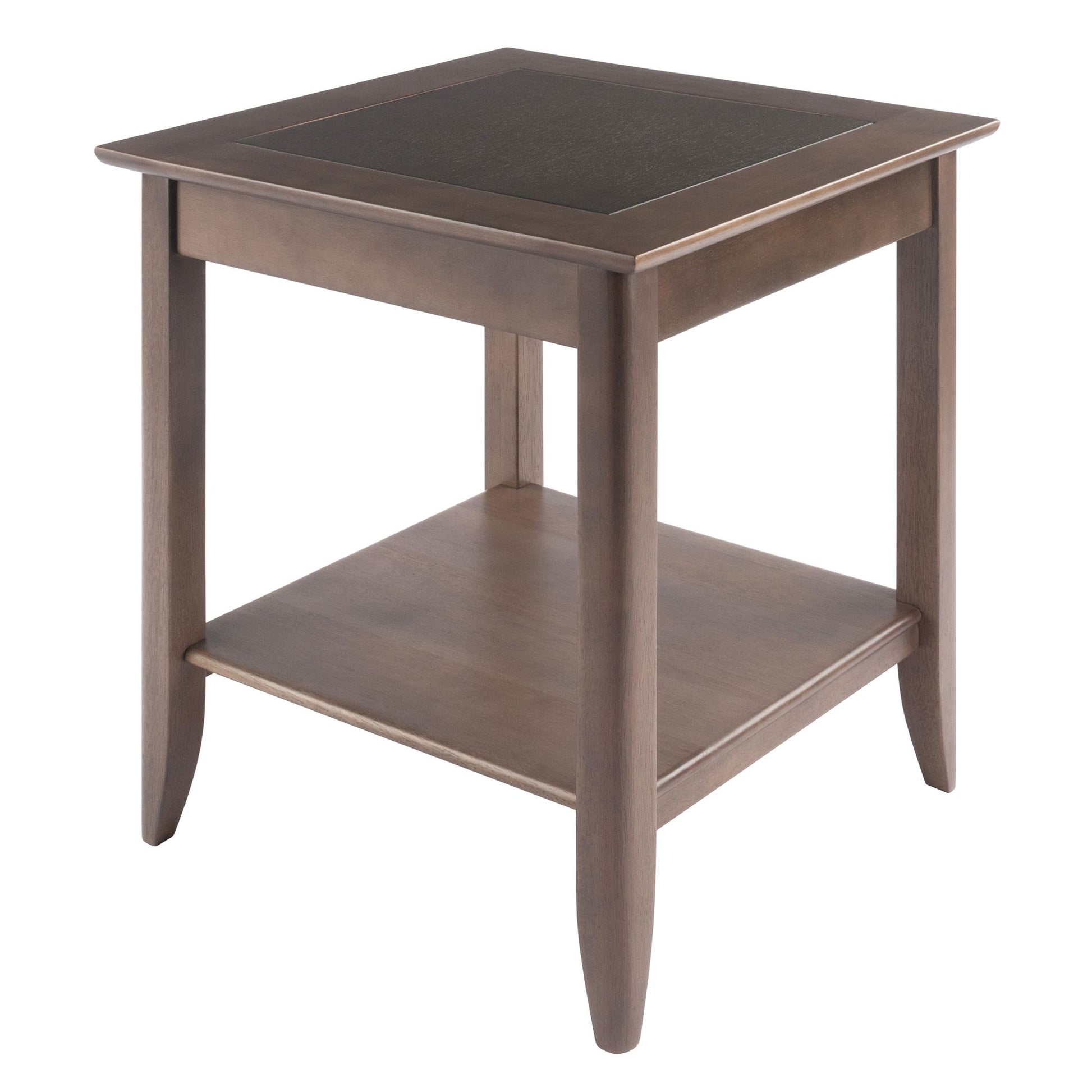 Santino Accent Table; Oyster Gray image 1