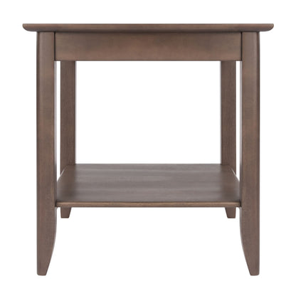 Santino Accent Table; Oyster Gray image 6