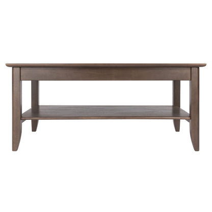 Santino Coffee Table; Oyster Gray image 3