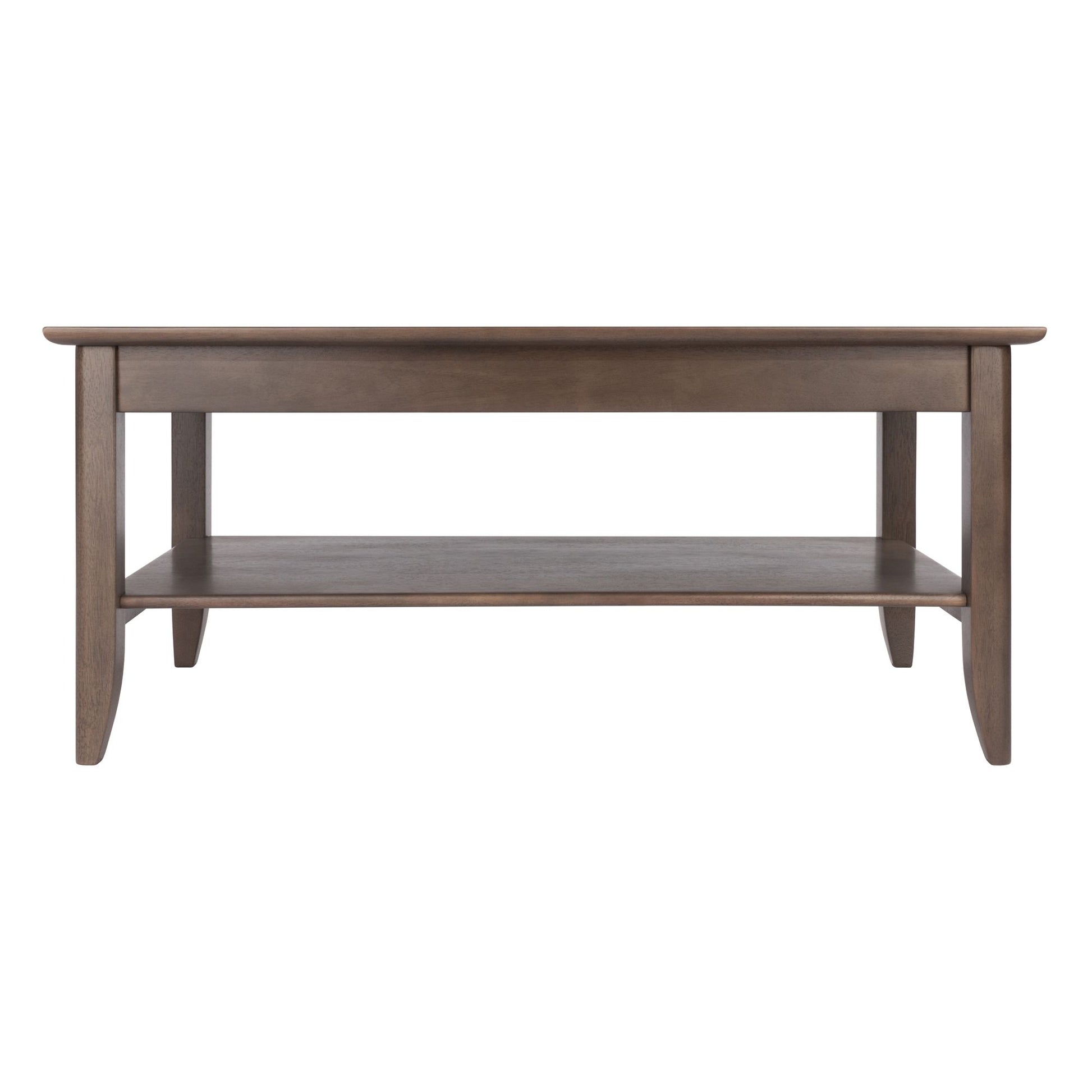 Santino Coffee Table; Oyster Gray image 6