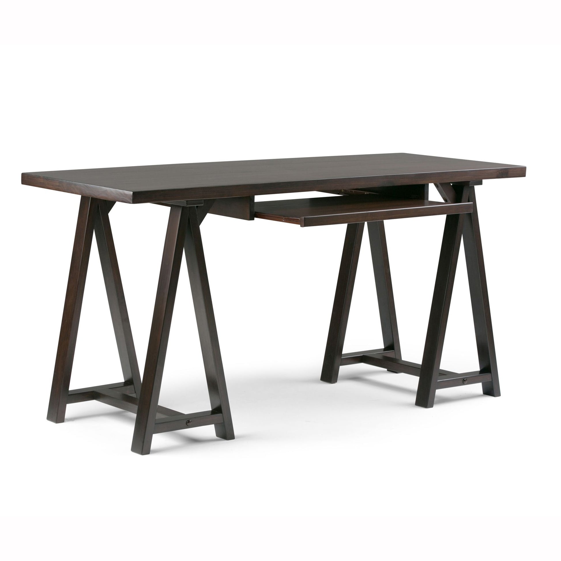 Sawhorse - Desk - Dark Chestnut Brown image 7