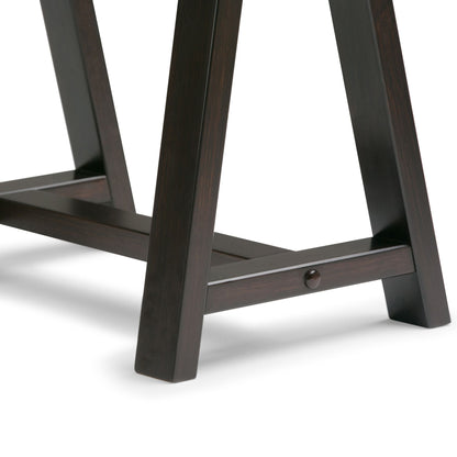 Sawhorse - Desk - Dark Chestnut Brown image 4