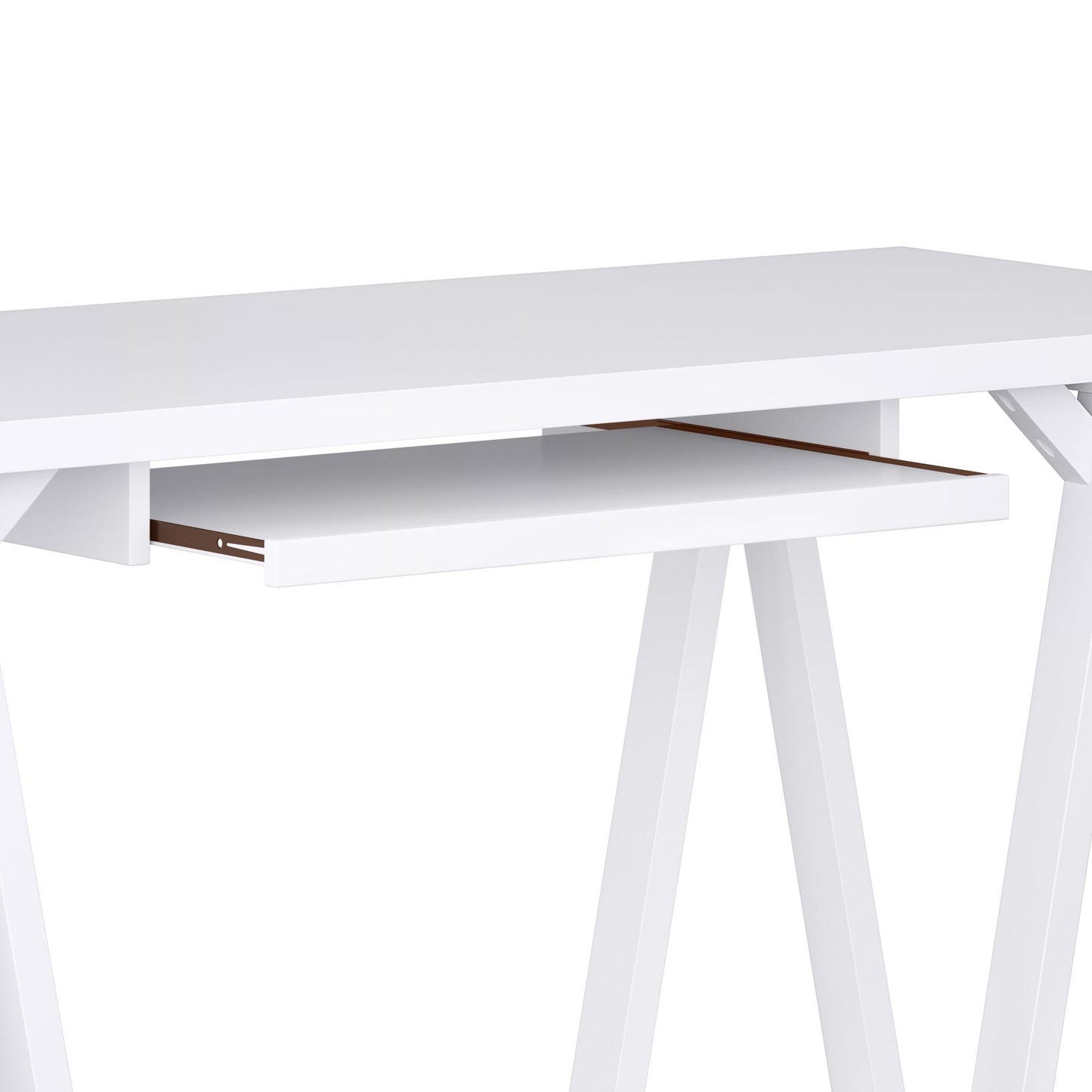 Sawhorse - Desk - White image 3