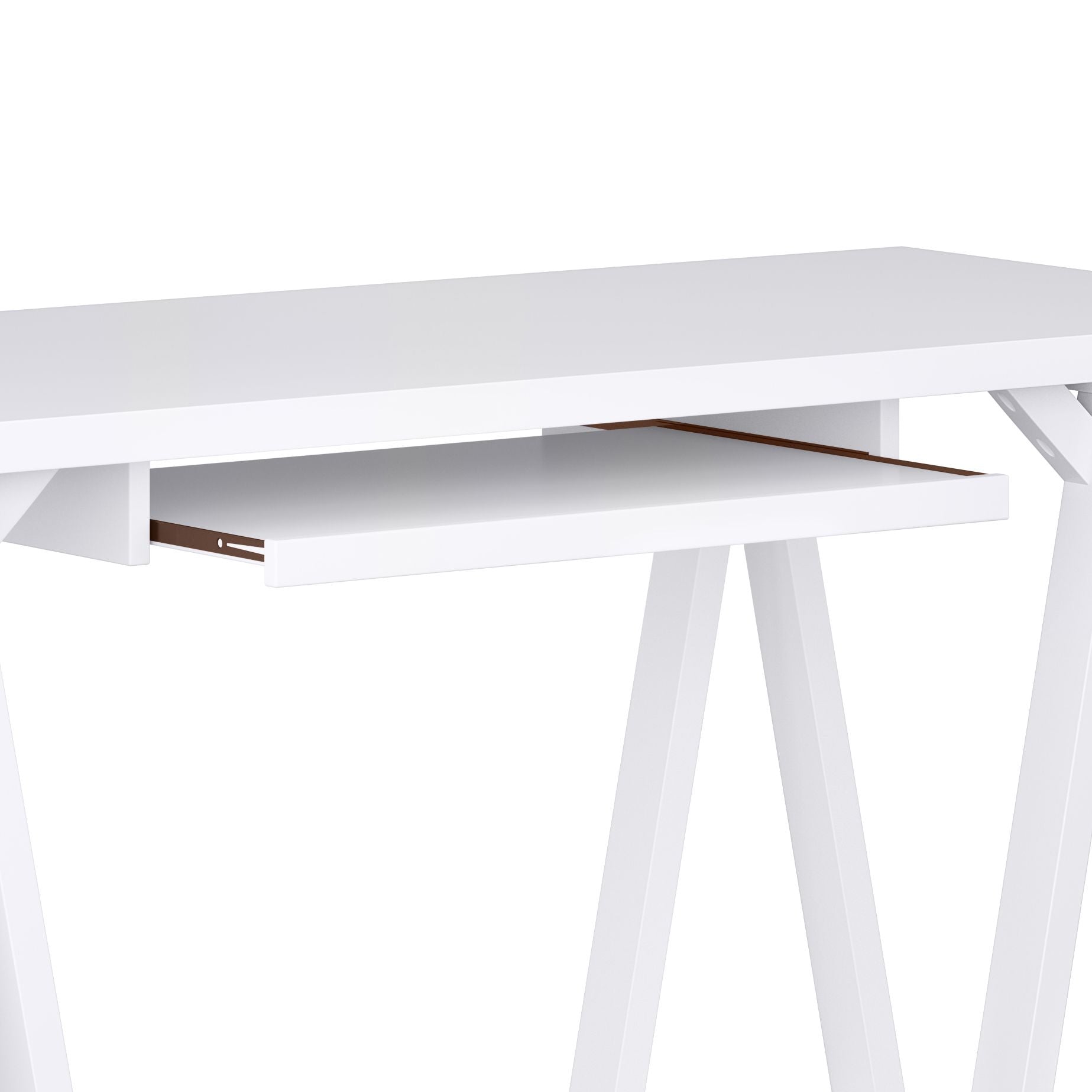 Sawhorse - Desk - White image 3