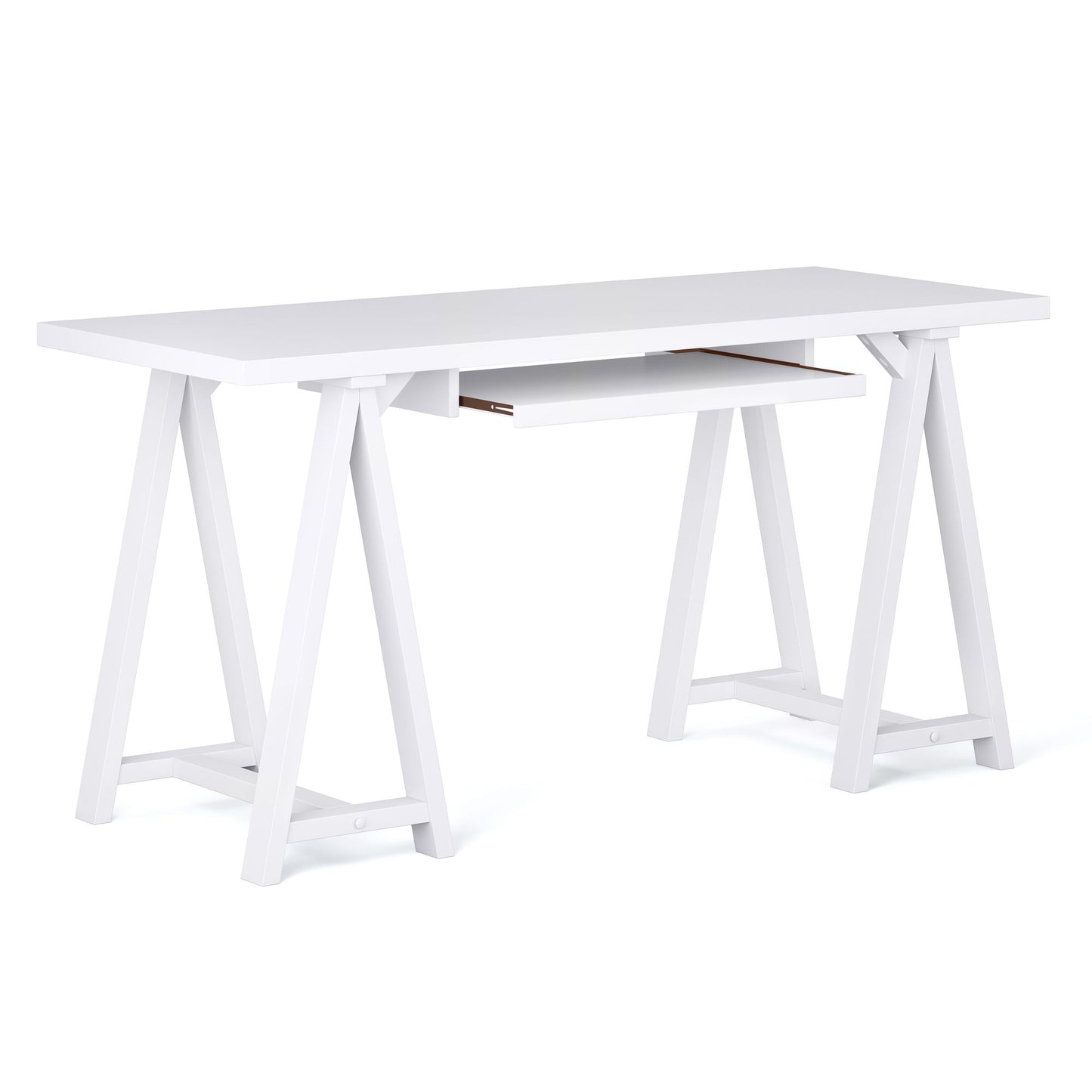 Sawhorse - Desk - White image 5