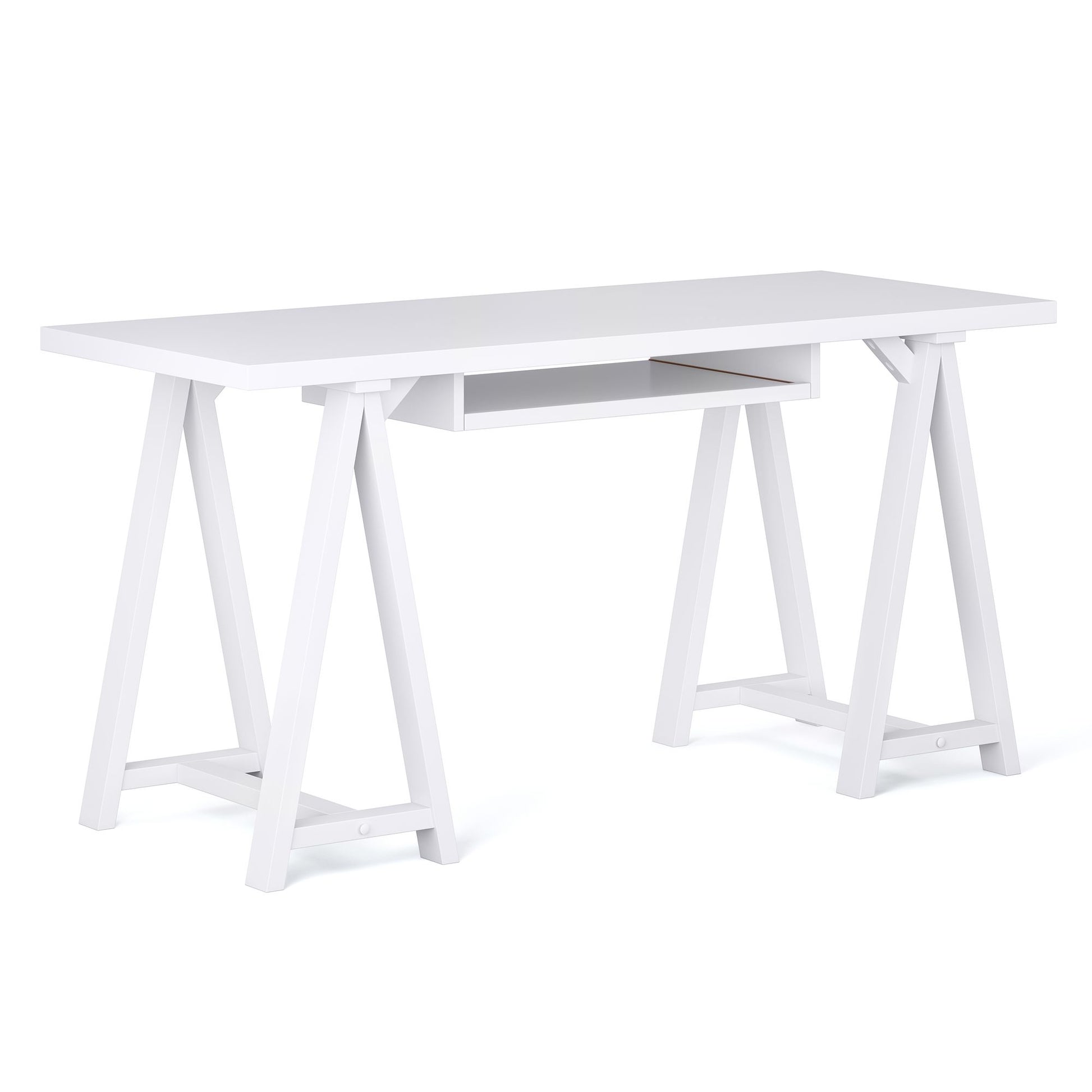 Sawhorse - Desk - White image 1