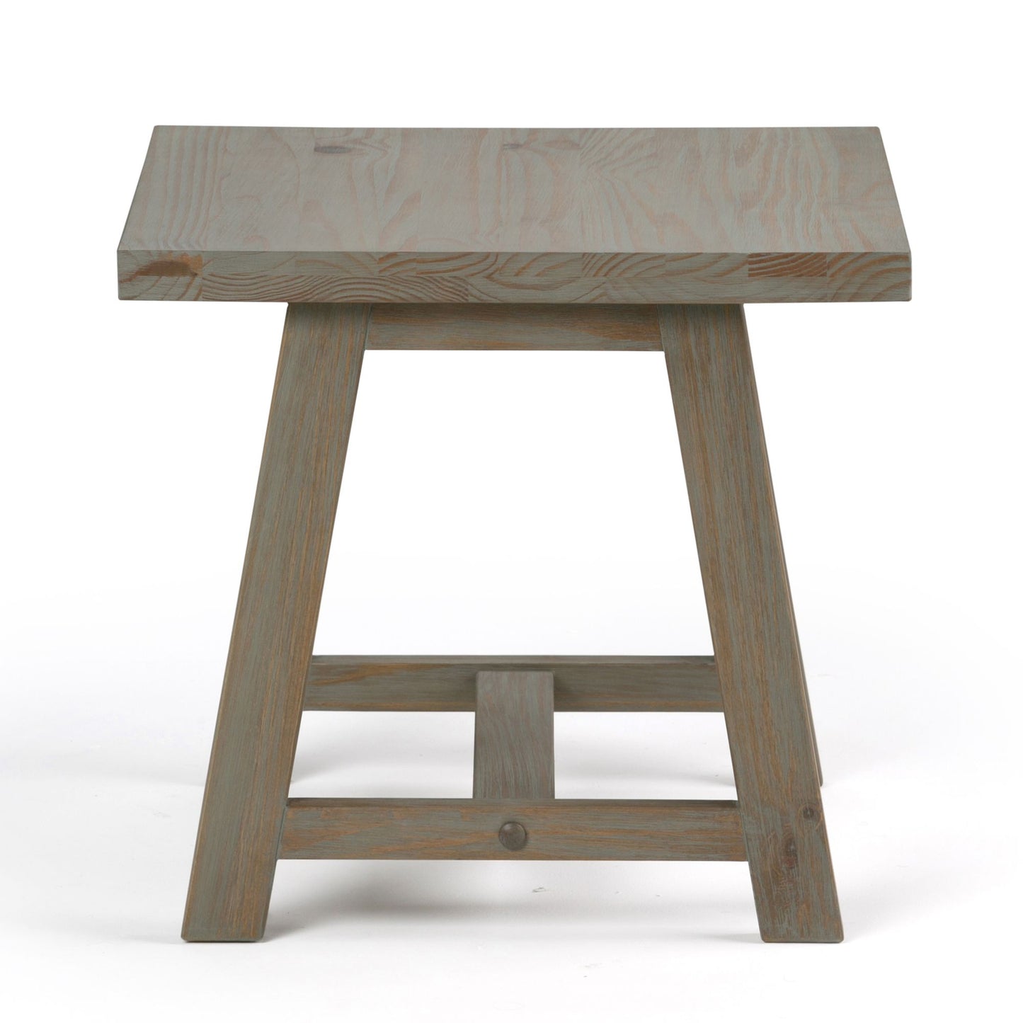 Sawhorse - End Table - Distressed Grey image 5