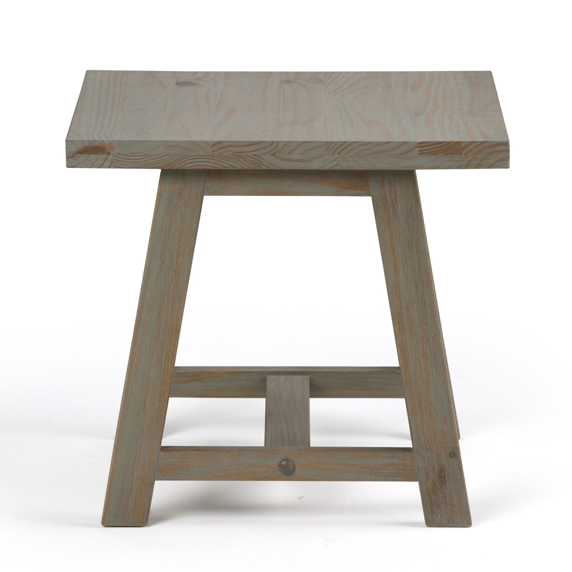 Sawhorse - End Table - Distressed Grey image 5