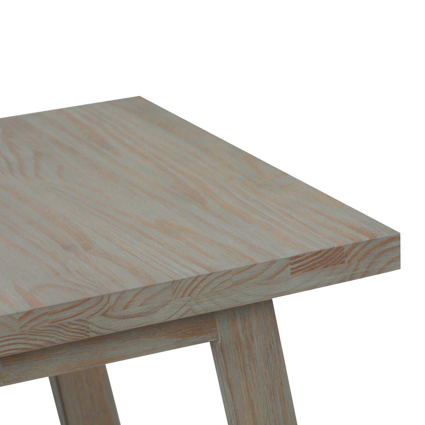 Sawhorse - End Table - Distressed Grey image 3