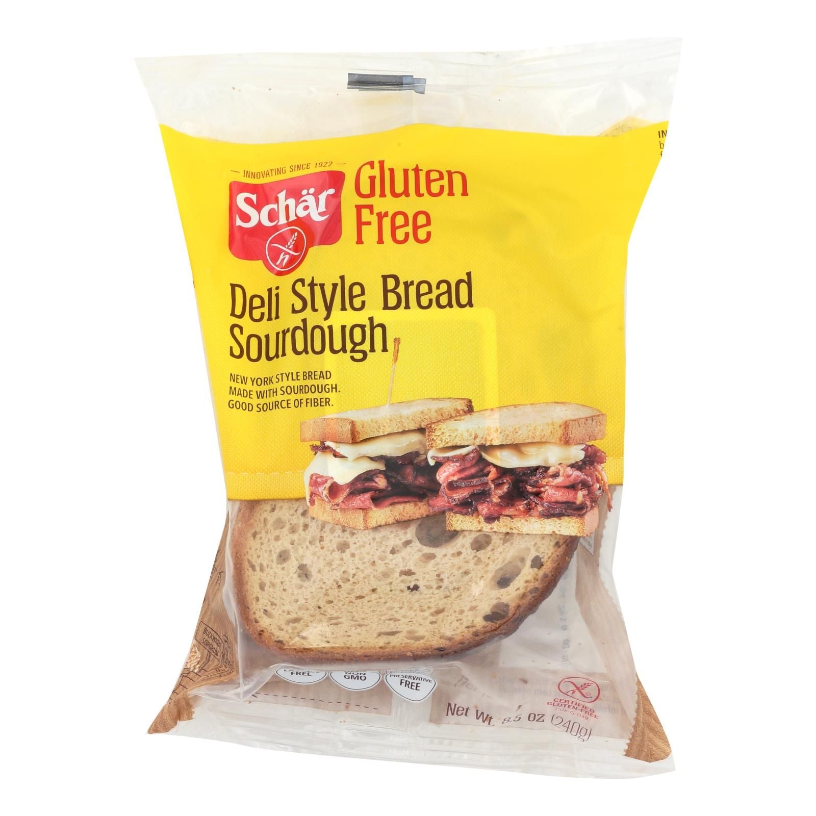 Schar Bread - Deli Style - Case Of 5 - 8.5 Oz image 1