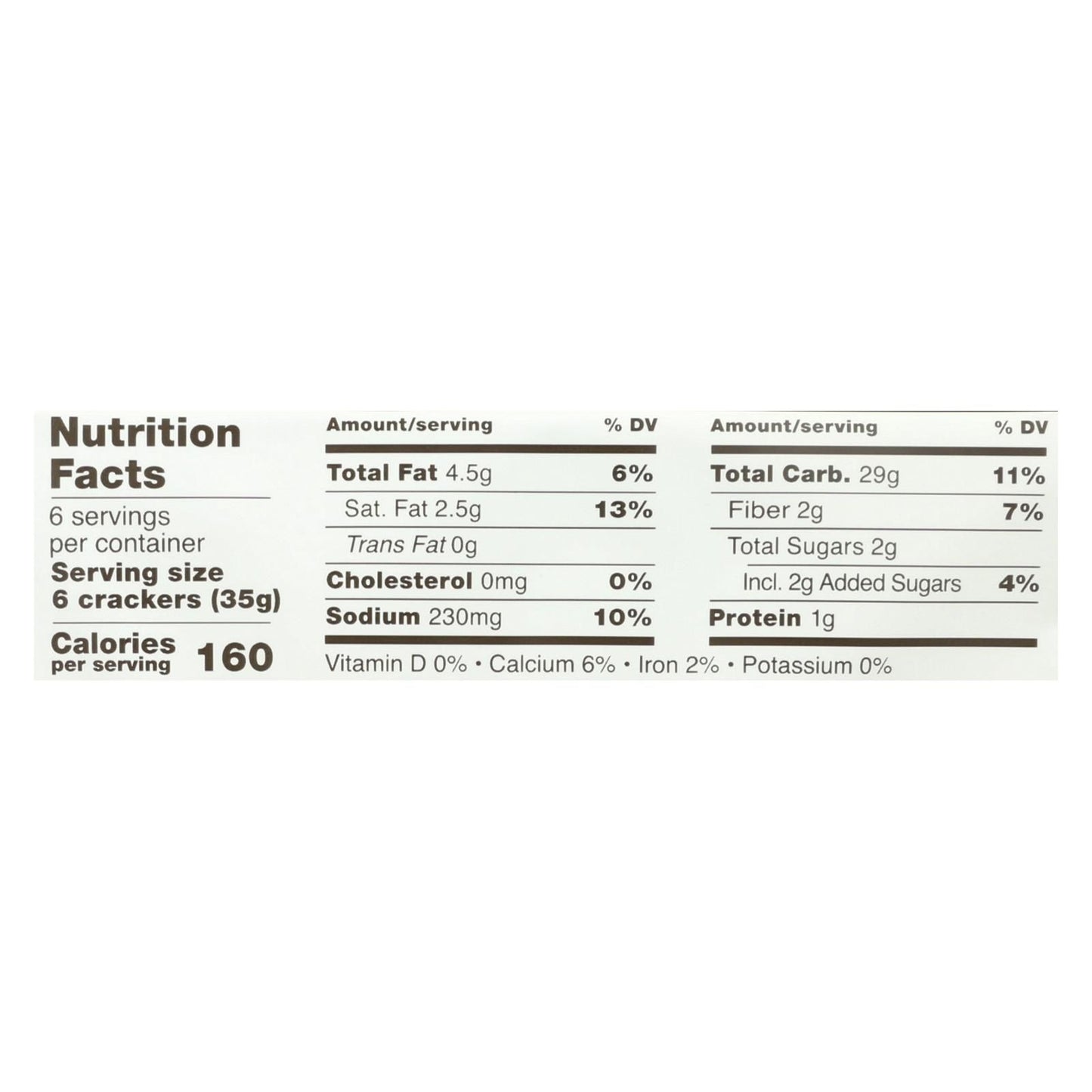 Schär Gluten Free Table Crackers - Case Of 5 - 7.4 Oz image 3