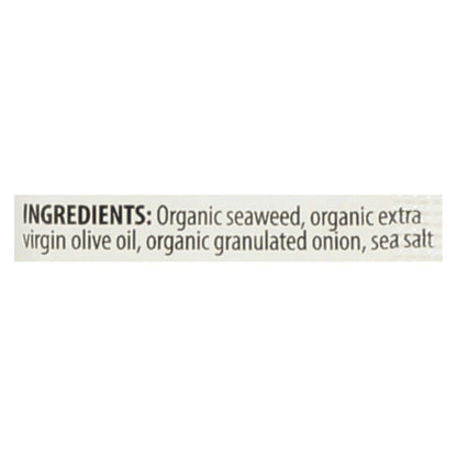 Seasnax Organic Premium Roasted Seaweed Snack - Toasty Onion - Case Of 24 - 0.18 Oz. image 3
