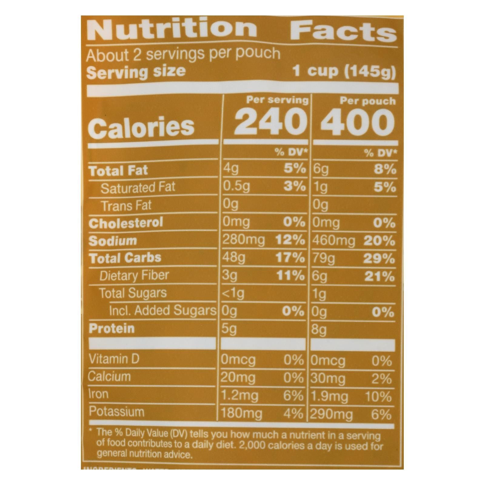 Seeds Of Change Organic Quinoa Brown And Red Rice With Flaxseed - Case Of 12 - 8.5 Oz image 2