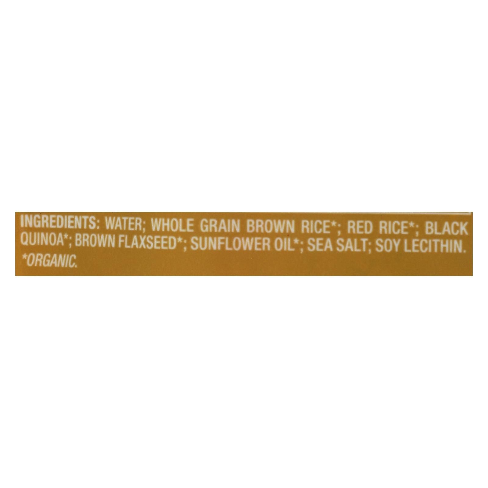 Seeds Of Change Organic Quinoa Brown And Red Rice With Flaxseed - Case Of 12 - 8.5 Oz image 3