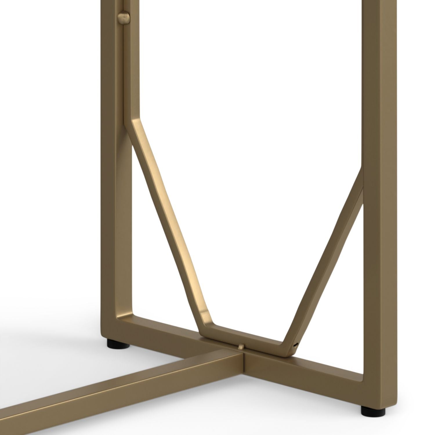Selma - Metal and Wood Accent Table - Cognac image 5
