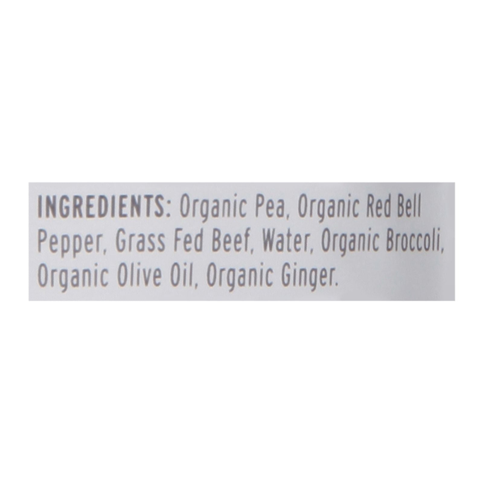 Serenity Kids - Pouch Beef Ginger - Case Of 6-3.5 Oz image 3