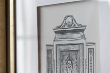 Set of 2 Fake Pencil Architectual Wall Art, Wall Decor Accent, 24" x 32" image 12