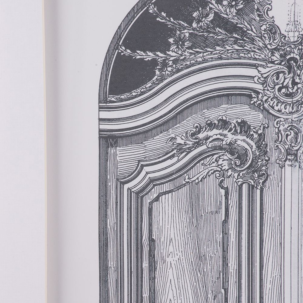 Set of 2 Fake Pencil Architectual Wall Art, Wall Decor Accent, 24" x 32" image 11