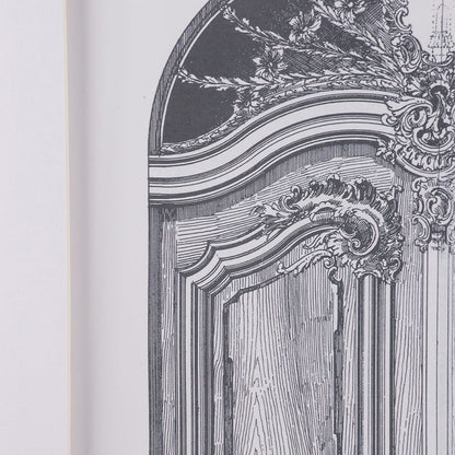 Set of 2 Fake Pencil Architectual Wall Art, Wall Decor Accent, 24" x 32" image 11