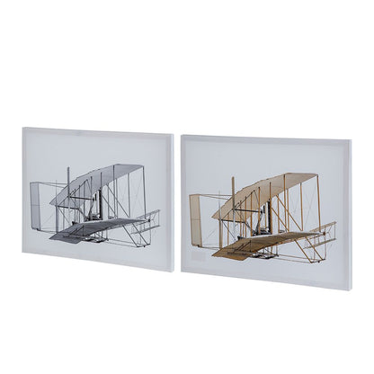 Set of 2 Large Rectangular Diptych Wall Art, Wall Decor for Living Room Bedroom Office Hallway image 7