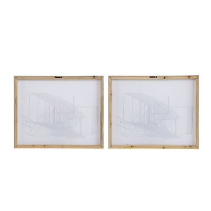 Set of 2 Large Rectangular Diptych Wall Art, Wall Decor for Living Room Bedroom Office Hallway image 12