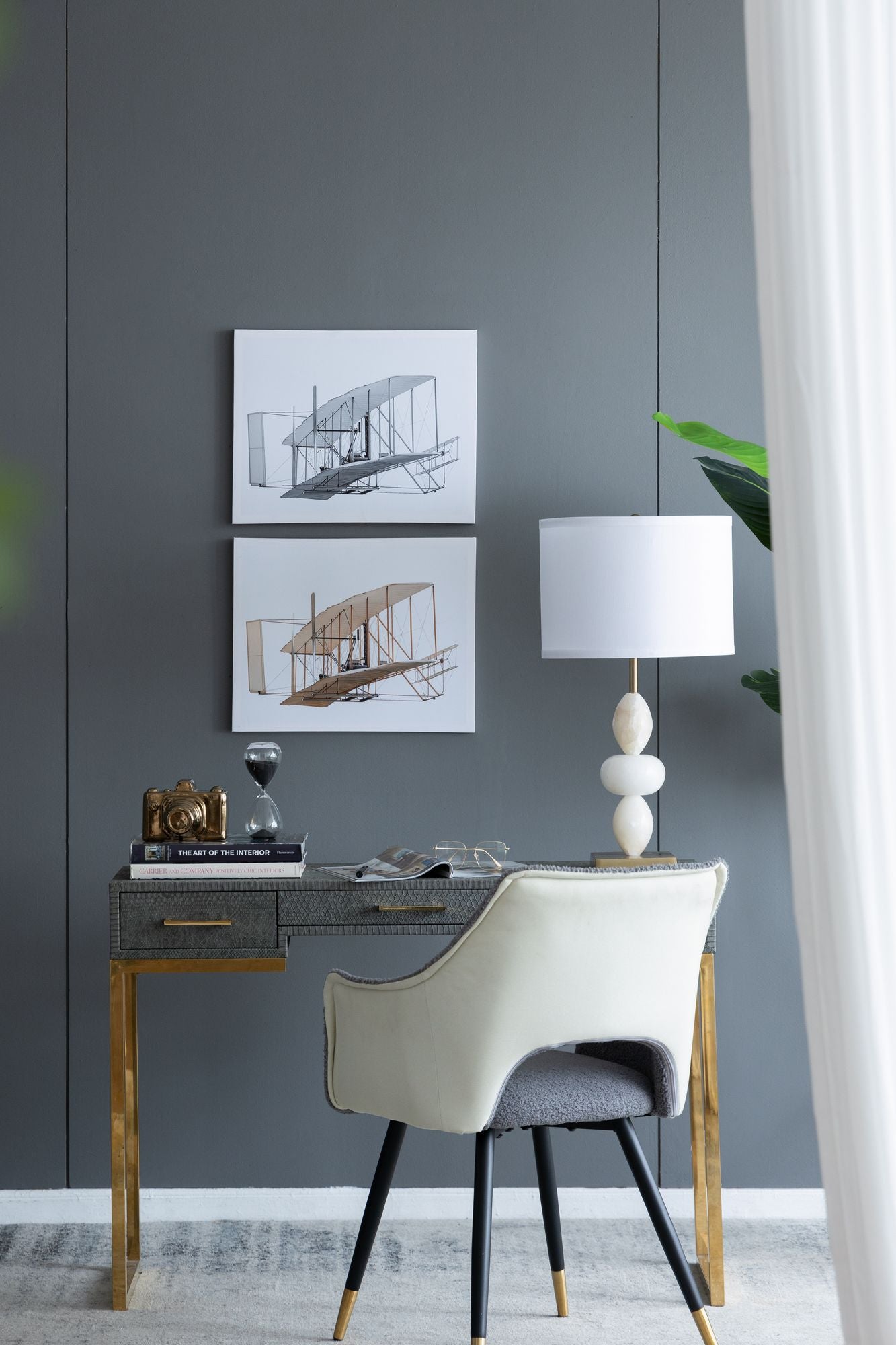 Set of 2 Large Rectangular Diptych Wall Art, Wall Decor for Living Room Bedroom Office Hallway image 1