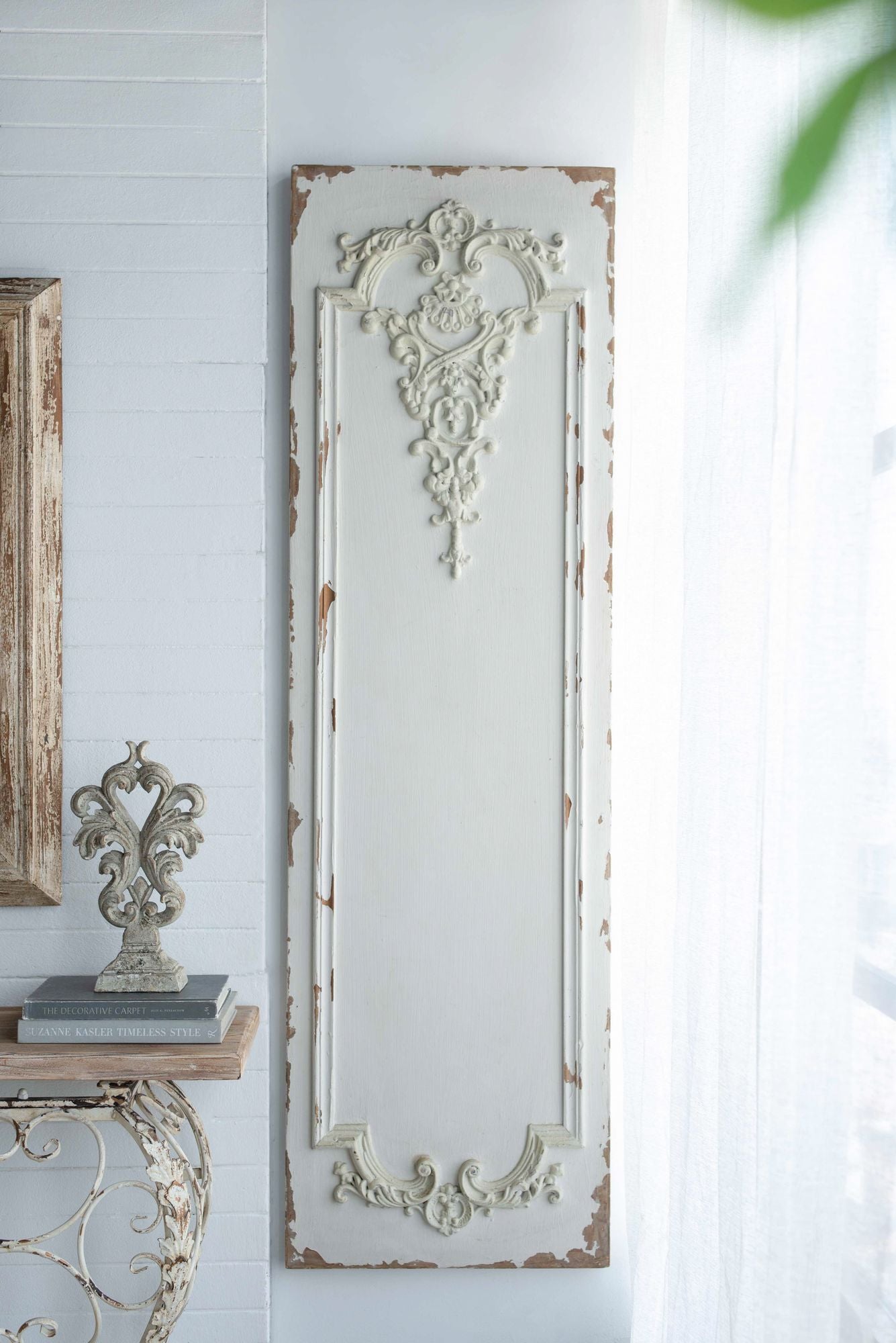 Set of 3 Large White Wall Art Panel, Rectangle Wall Sculpture, Wall Décor for Living Room Dining Room Office Bedroom, 21 image 9