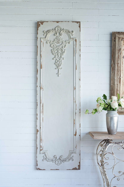 Set of 3 Large White Wall Art Panel, Rectangle Wall Sculpture, Wall Décor for Living Room Dining Room Office Bedroom, 21 image 2