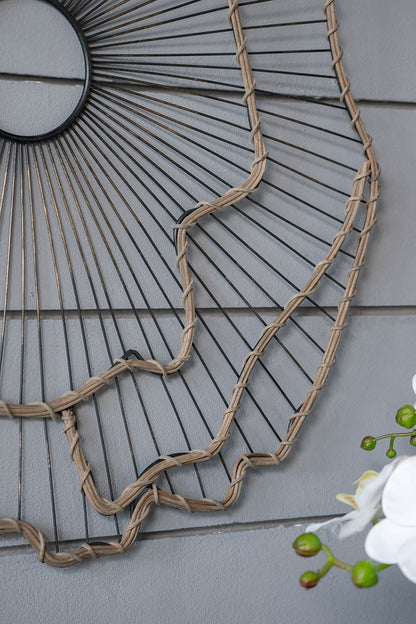 Set of 3 Metal Flowers Wall Decor, Transitional Wall Floral Sculpture for Foyer Porch Hallway Entrance image 11