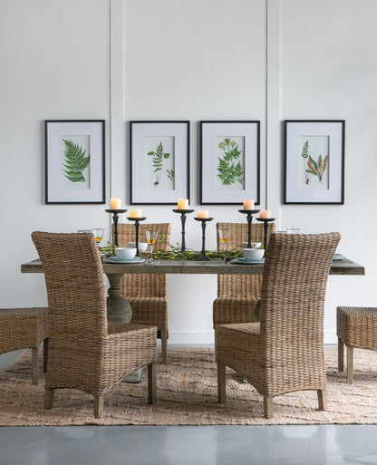 Set of 4 Botanical Black And White Fern Wall Art , Wall Decor for Living Room Dining Room Entryway, 20" x 28" image 3
