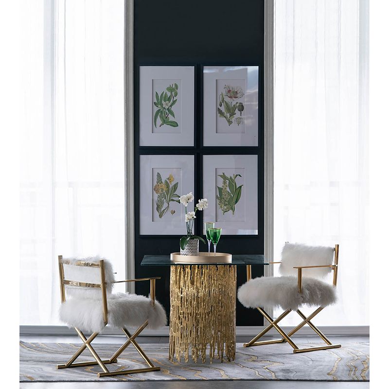 Set of 4 Botanical Flower Wall Art, Home Decor for Living Room, Dining Room, Bedroom, Hallway, 20" x 28" image 1