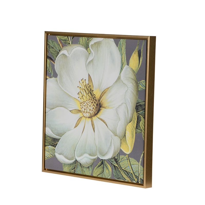 Set of 4 White and Gold Botanical Wall Art Prints, Home Decor for Living Room Dining Room Bedroom Hallway, 20' x 20' image 9