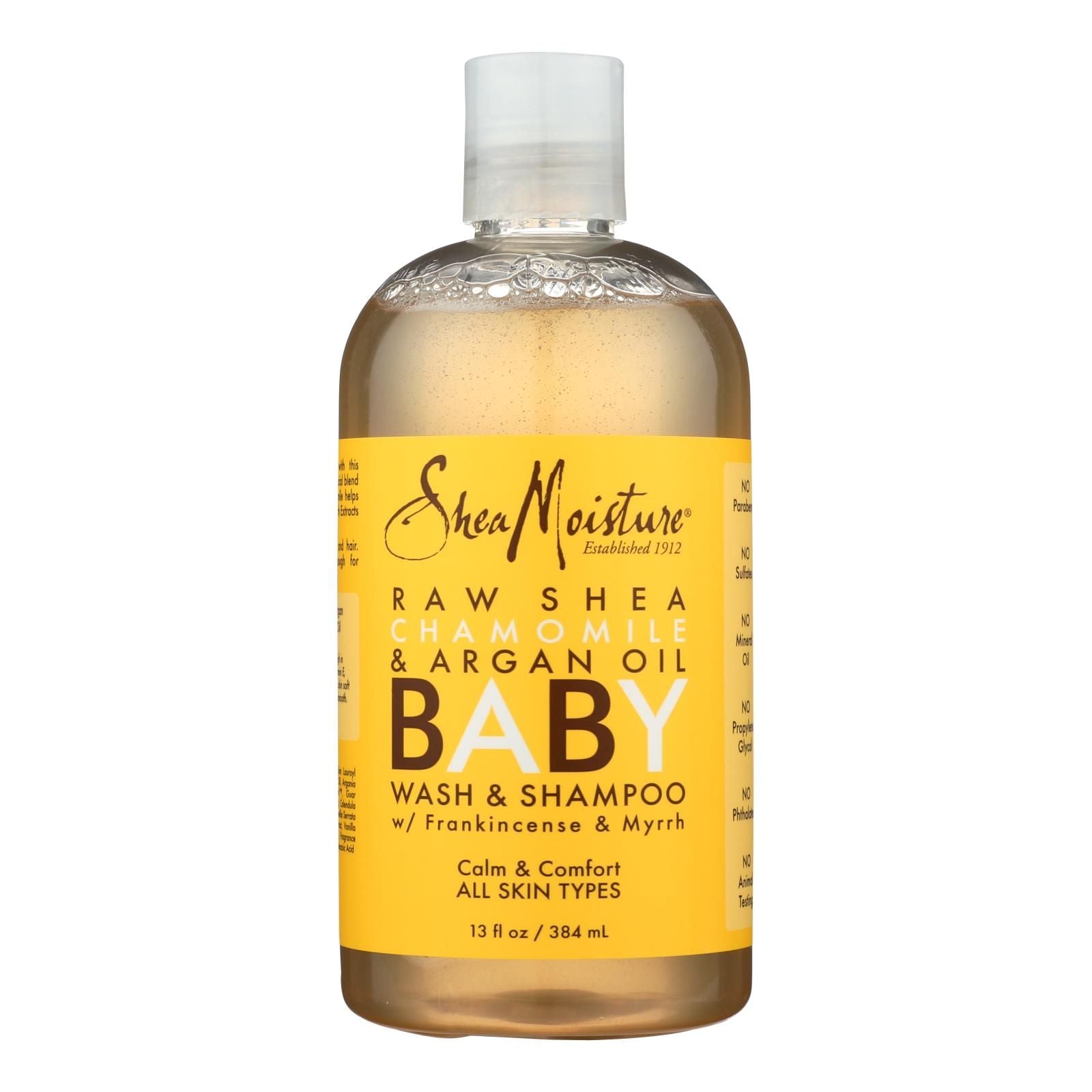 Shea Moisture - Baby Wsh/shmp Shea Cham - 1 Each-13 Oz image 1