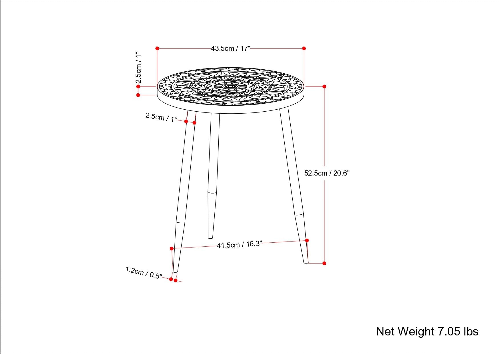 Sherbourne - Side Table - Grey image 7