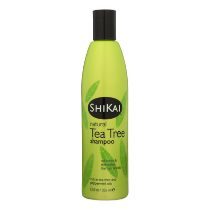 Shikai Natural Tea Tree Shampoo - 12 Fl Oz image 1