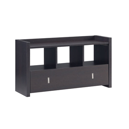 Shoe Entry Bench with Drawer, Shoe Storage Organizer, Red Cocoa image 3