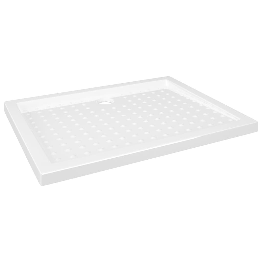 Shower Base Tray with Dots White 35.4"x27.6"x1.6" ABS image 2