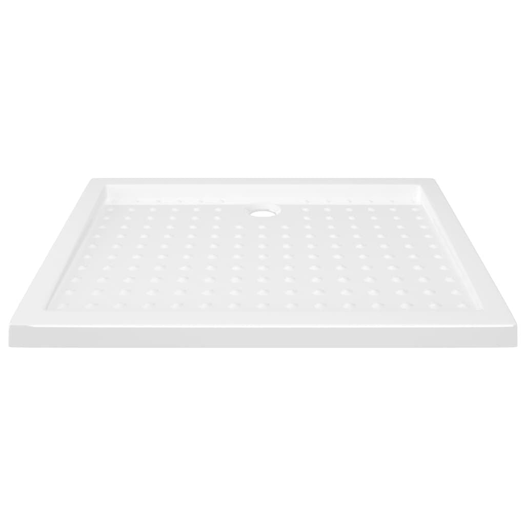 Shower Base Tray with Dots White 35.4"x27.6"x1.6" ABS image 3