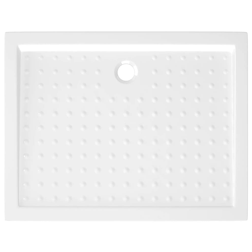 Shower Base Tray with Dots White 35.4"x27.6"x1.6" ABS image 5
