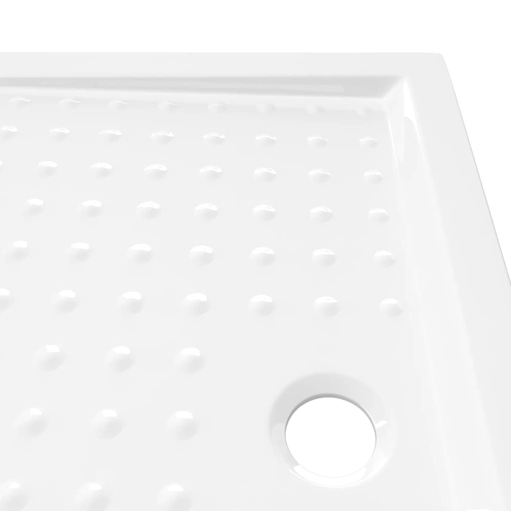 Shower Base Tray with Dots White 35.4"x27.6"x1.6" ABS image 6