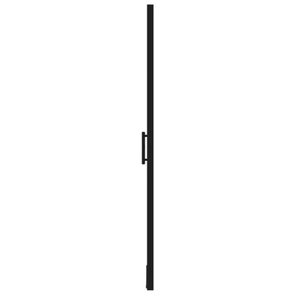 Shower Doors Tempered Glass 39.4"x70.1" Black image 4