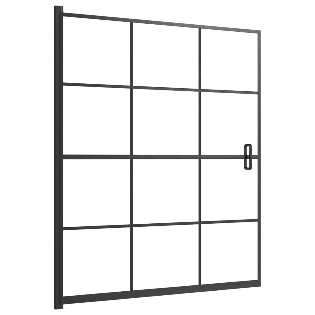 Shower Enclosure ESG 45.7"x55.1" Black image 2