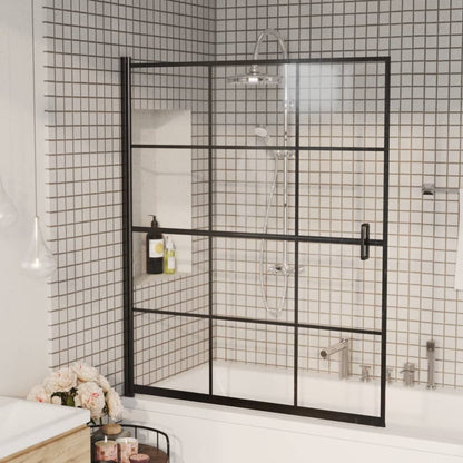 Shower Enclosure ESG 45.7"x55.1" Black image 1