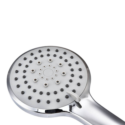 Shower Faucet Set 8" Round Shower Head 3 Function Thermostatic Rainfall Shower Faucet Set Handheld Sprayer with Constant image 6