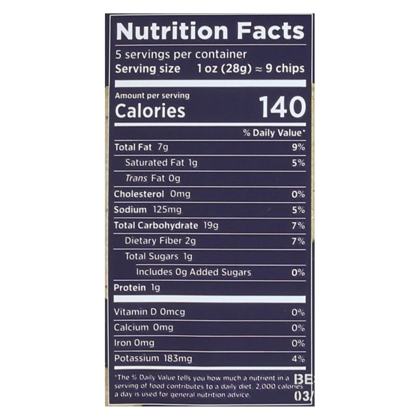 Siete Tortilla Chip - Lime - Case Of 12 - 5 Oz image 2